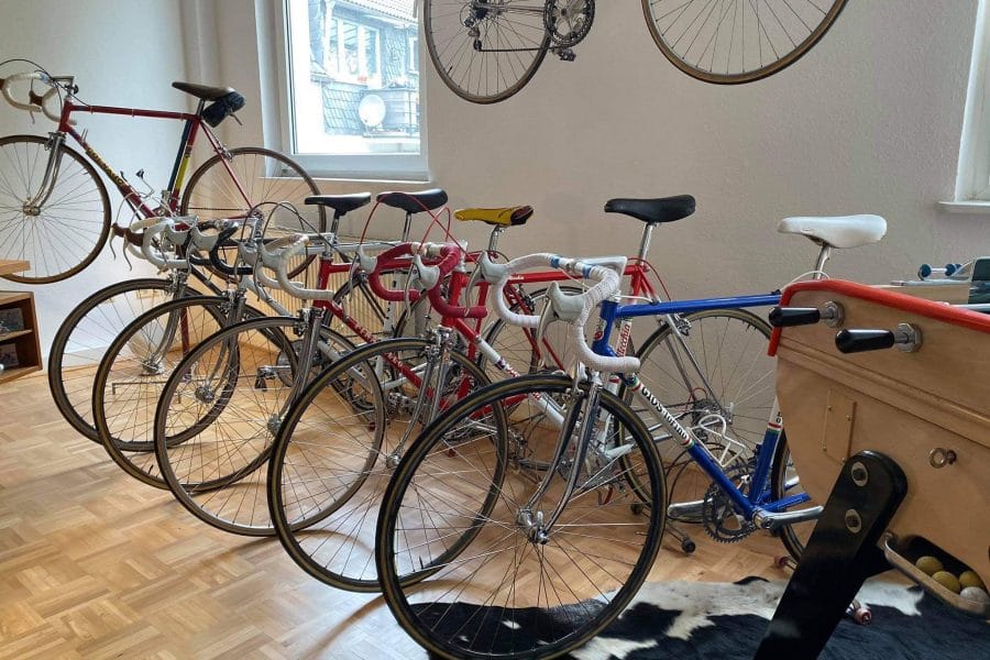 vintage road bike collection