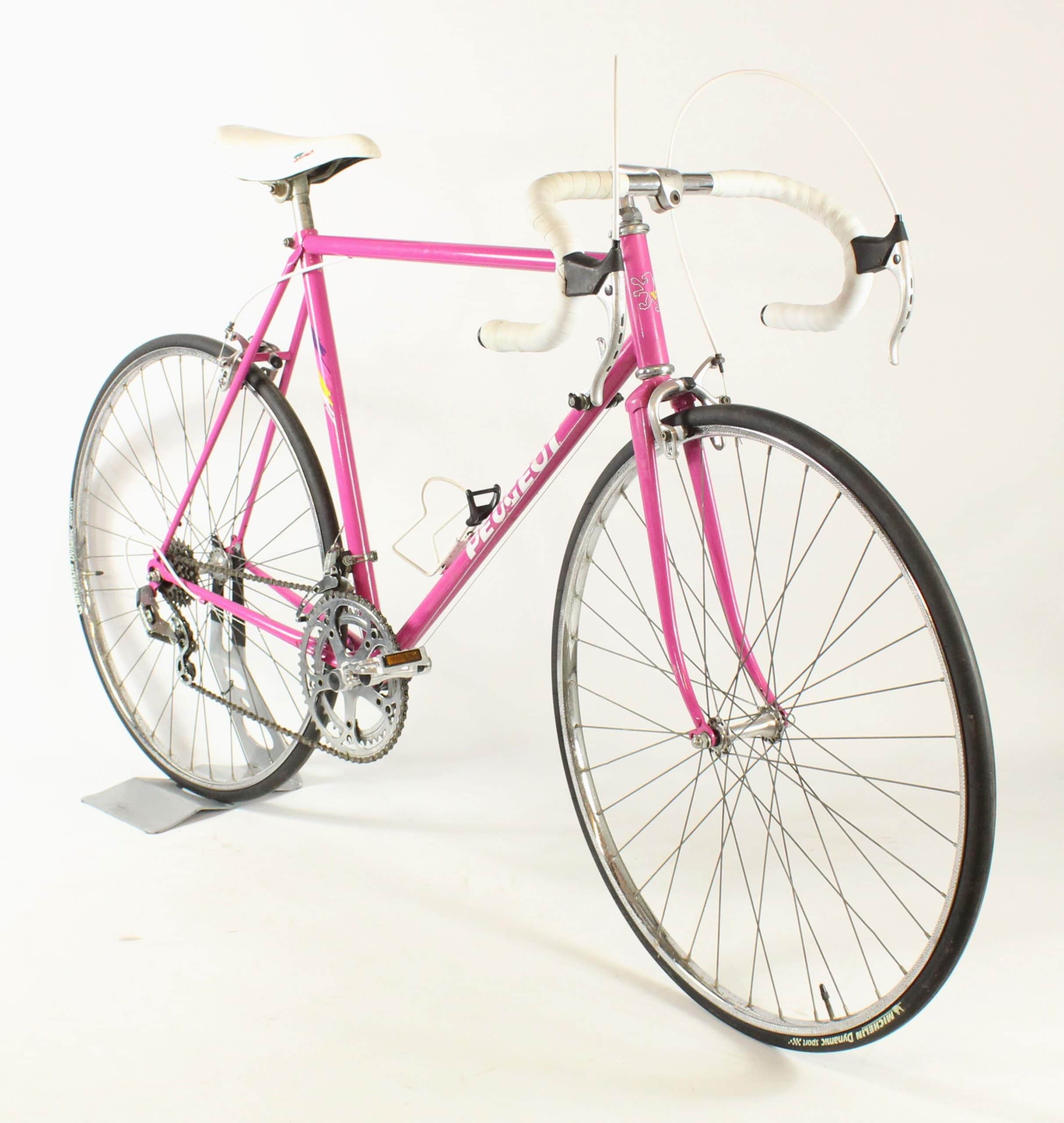 retro pink bike